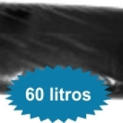 SACO P/ LIXO 60LTS COR  PRETO PCT C/100 UND